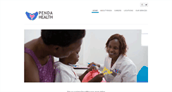 Desktop Screenshot of pendahealth.com